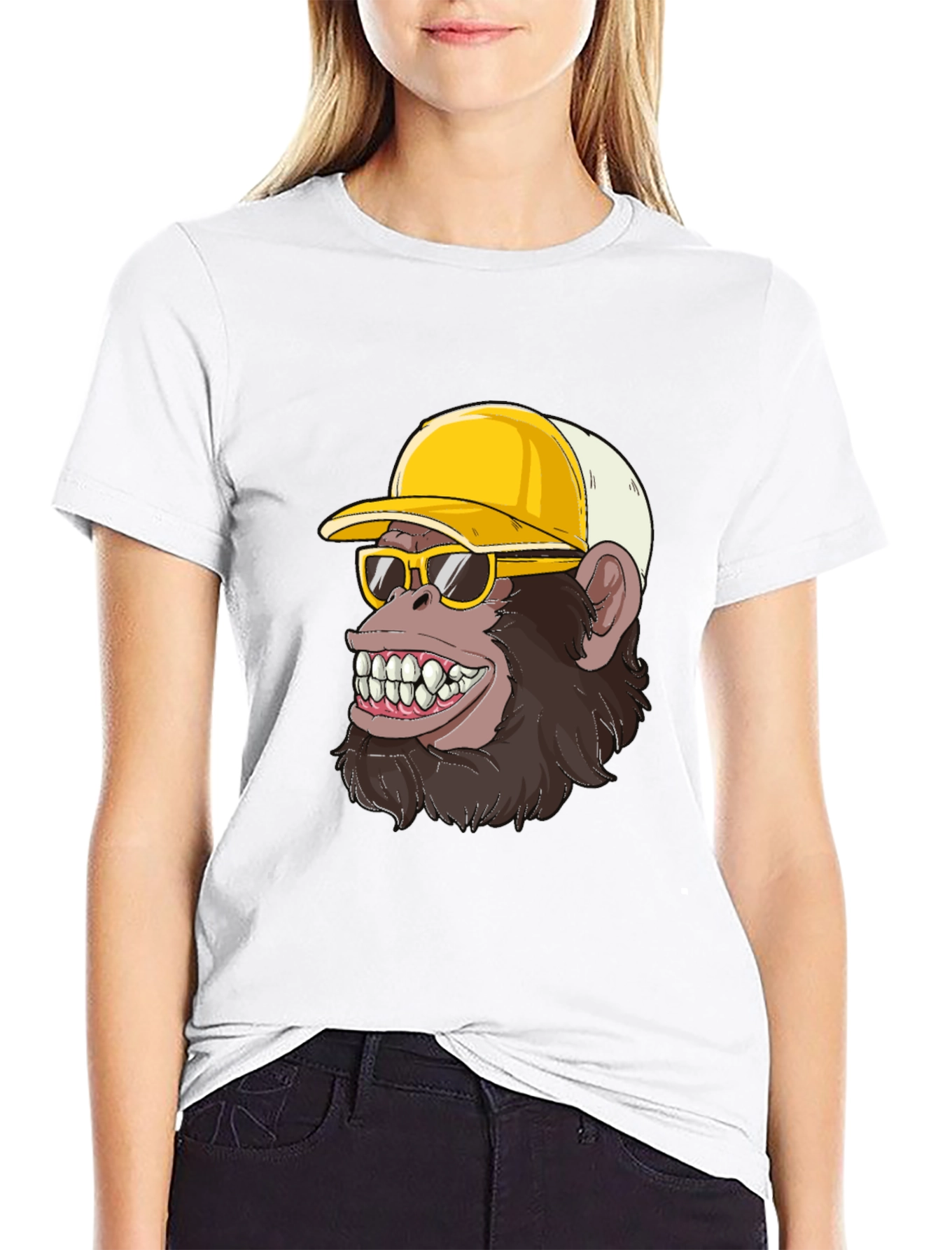 Monkey Graphic T-Shirt