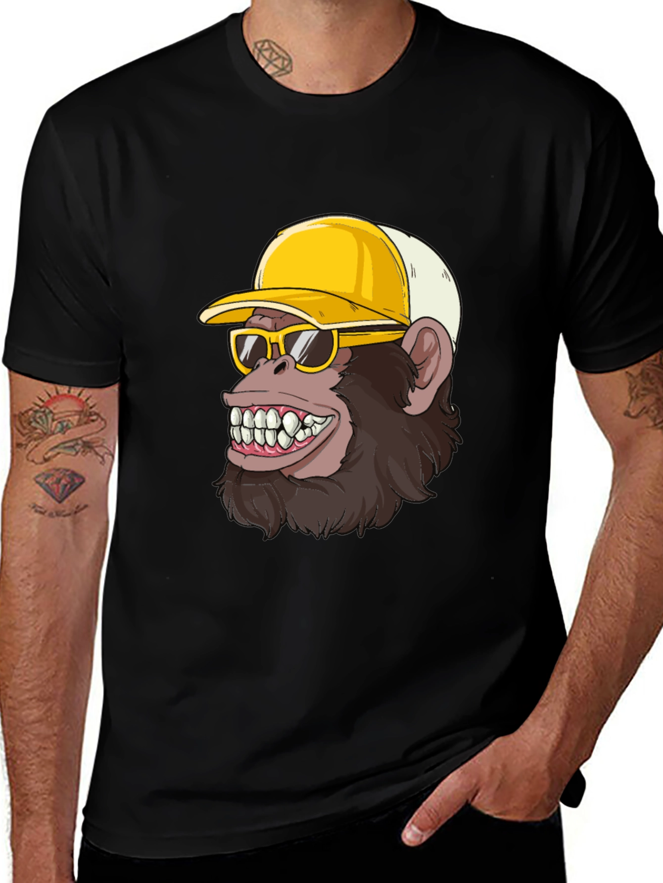 Monkey Graphic T-Shirt