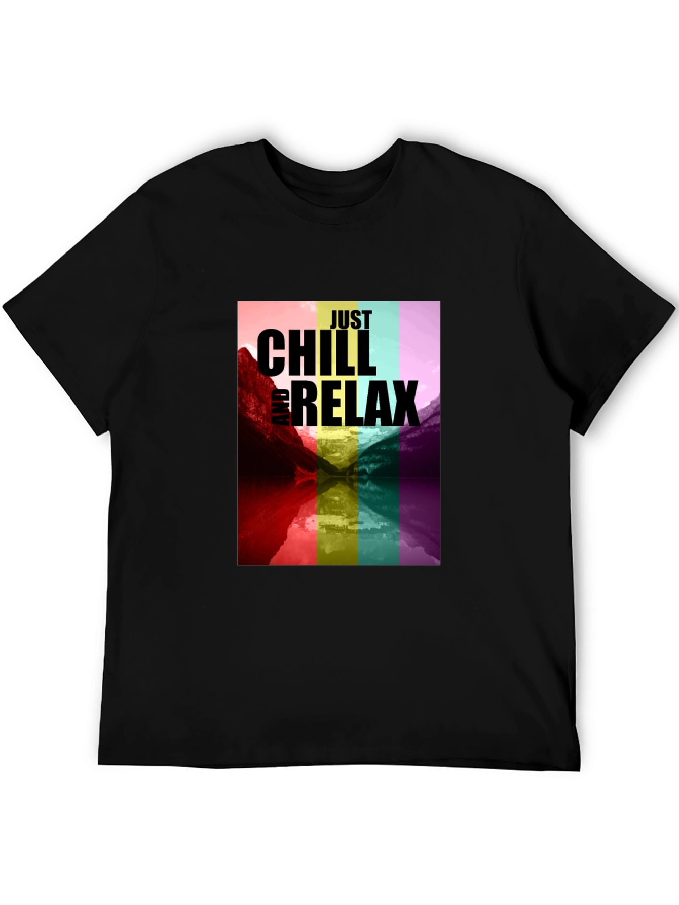 Just Chill and Relax Graphic Tee