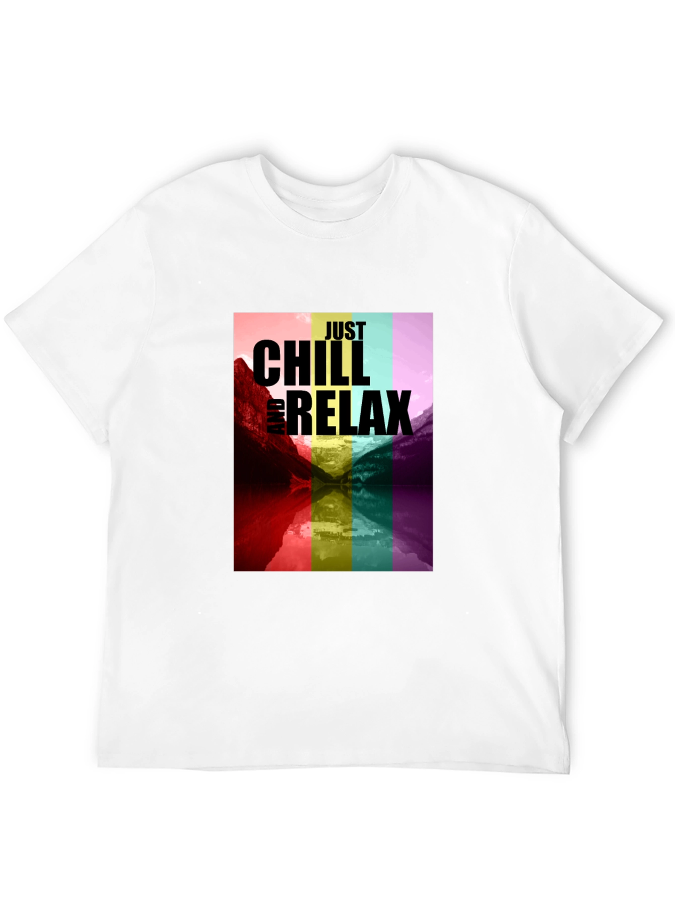 Just Chill and Relax Graphic Tee