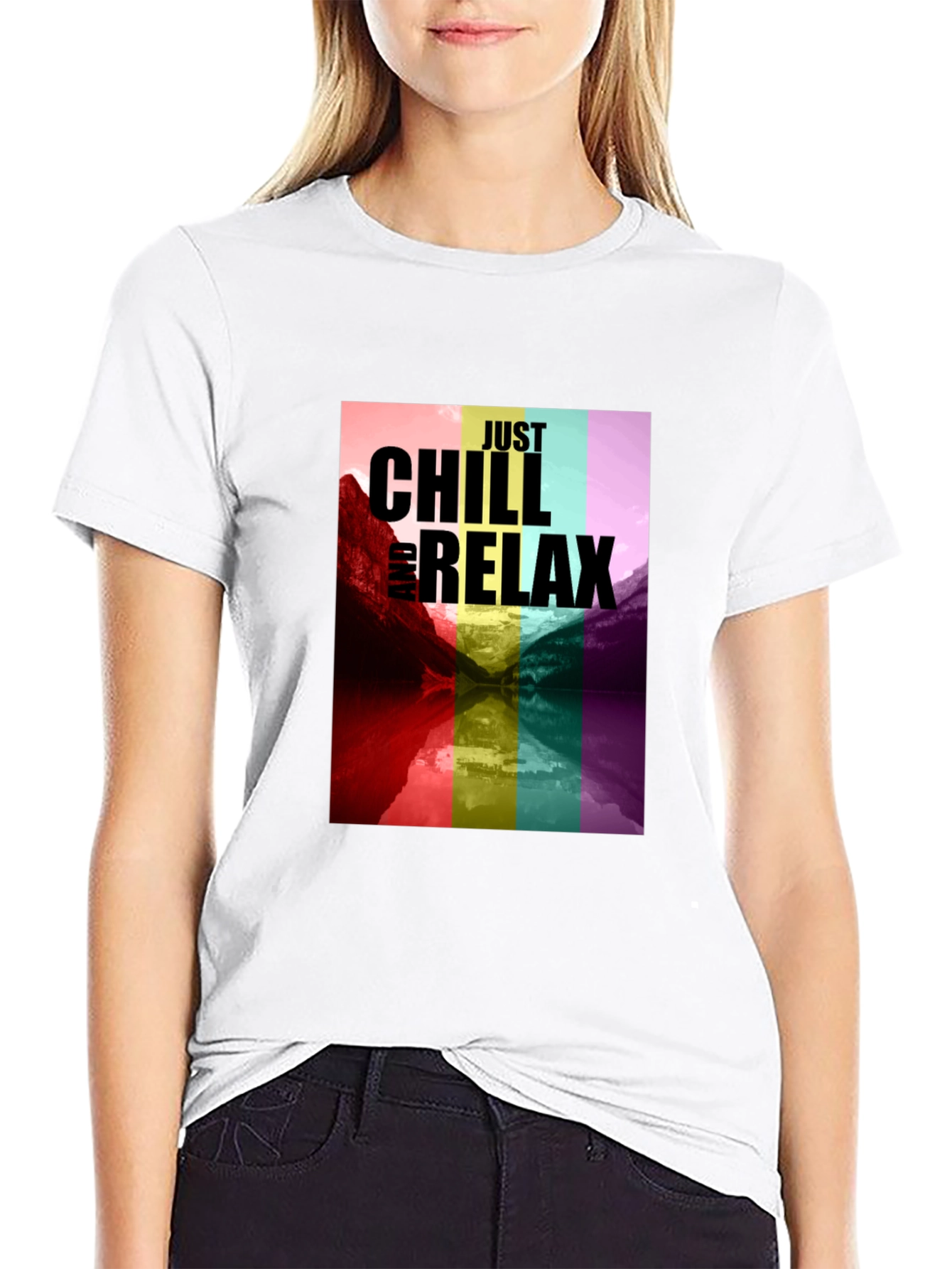 Just Chill and Relax Graphic Tee