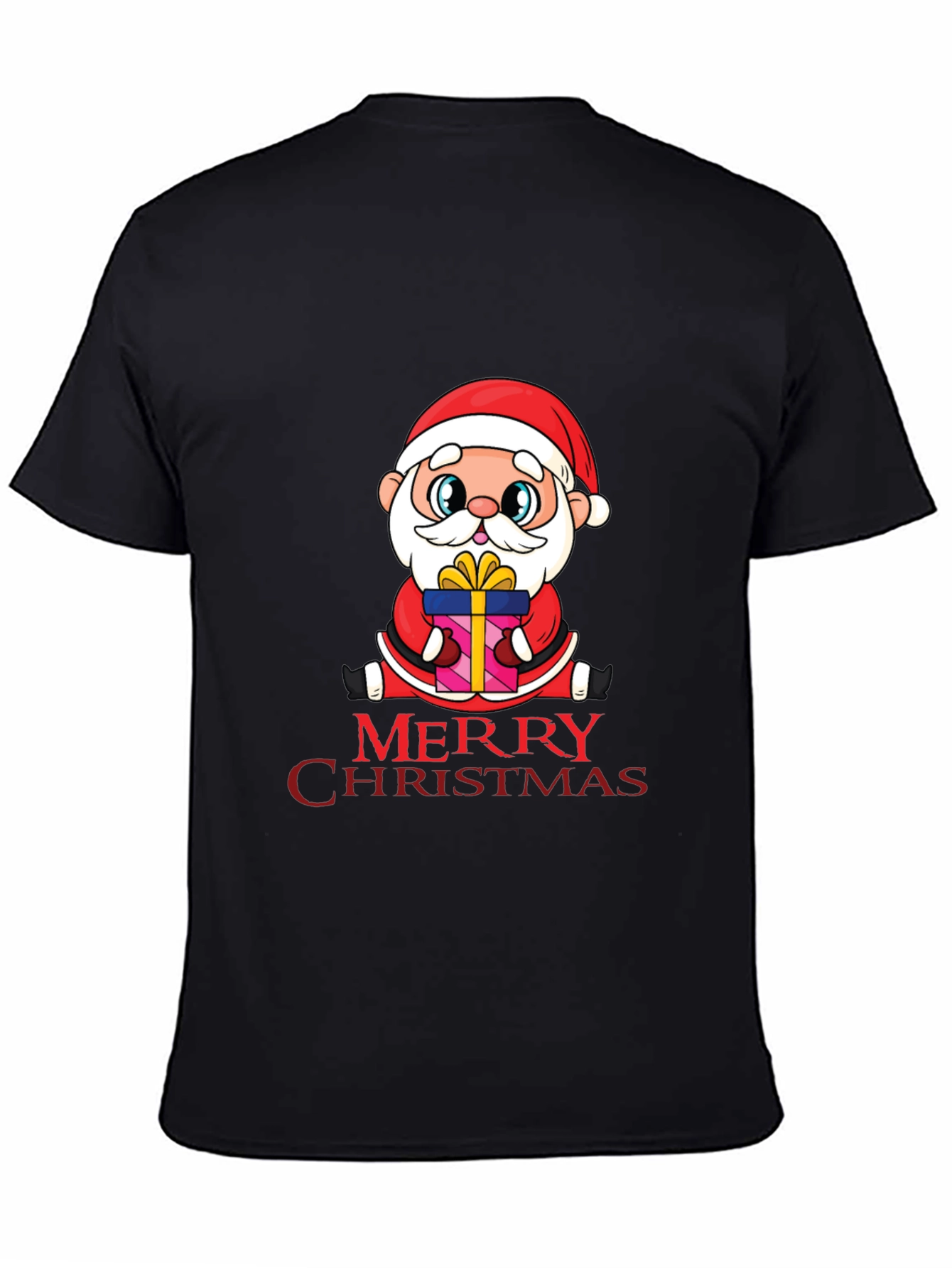 Merry Christmas Santa T-Shirt - Holiday Cheer!