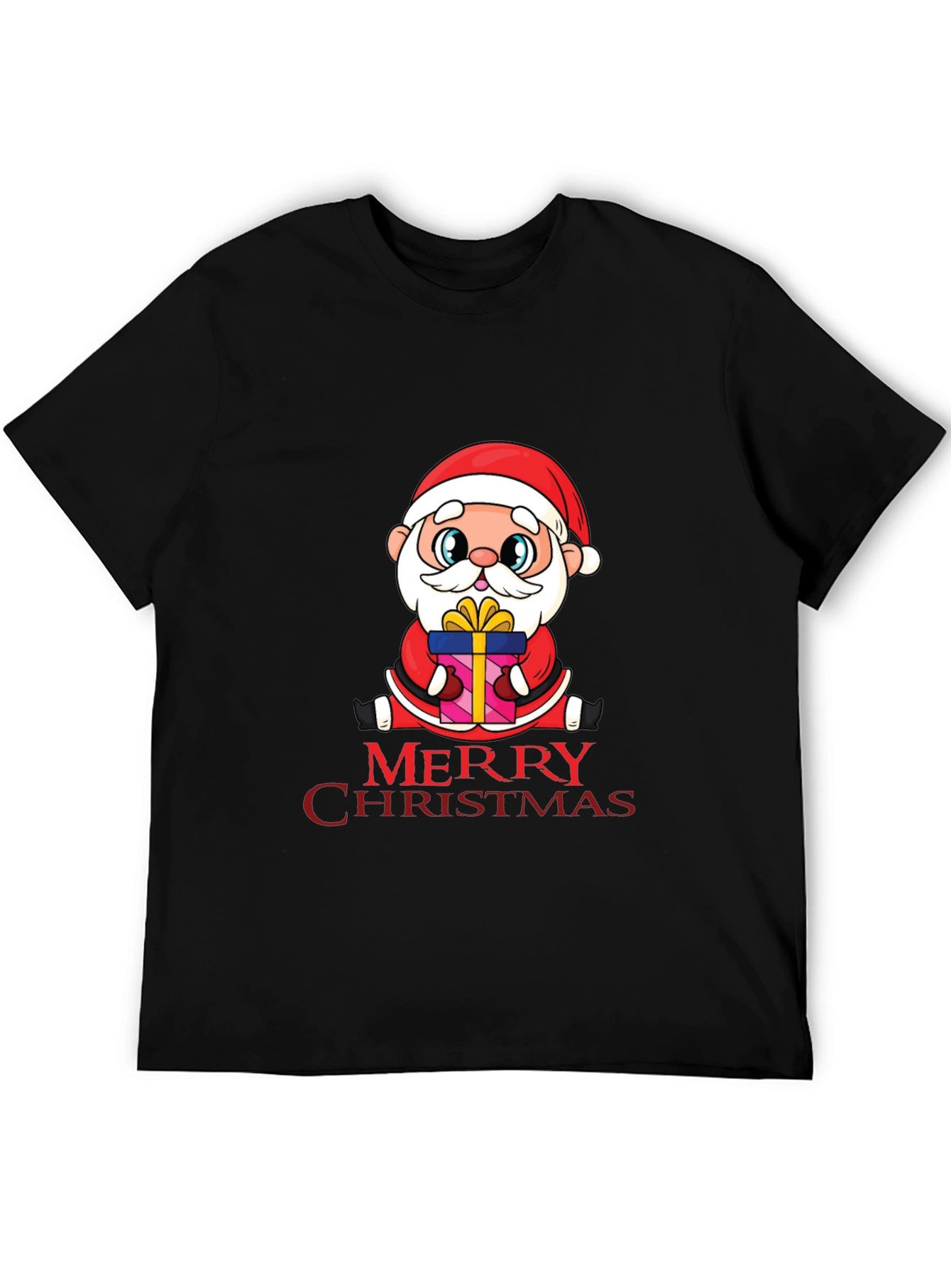 Merry Christmas Santa T-Shirt - Holiday Cheer!