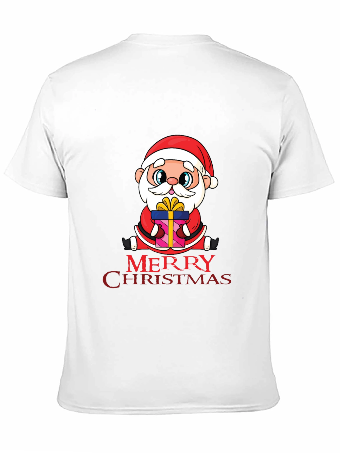 Merry Christmas Santa T-Shirt - Holiday Cheer!