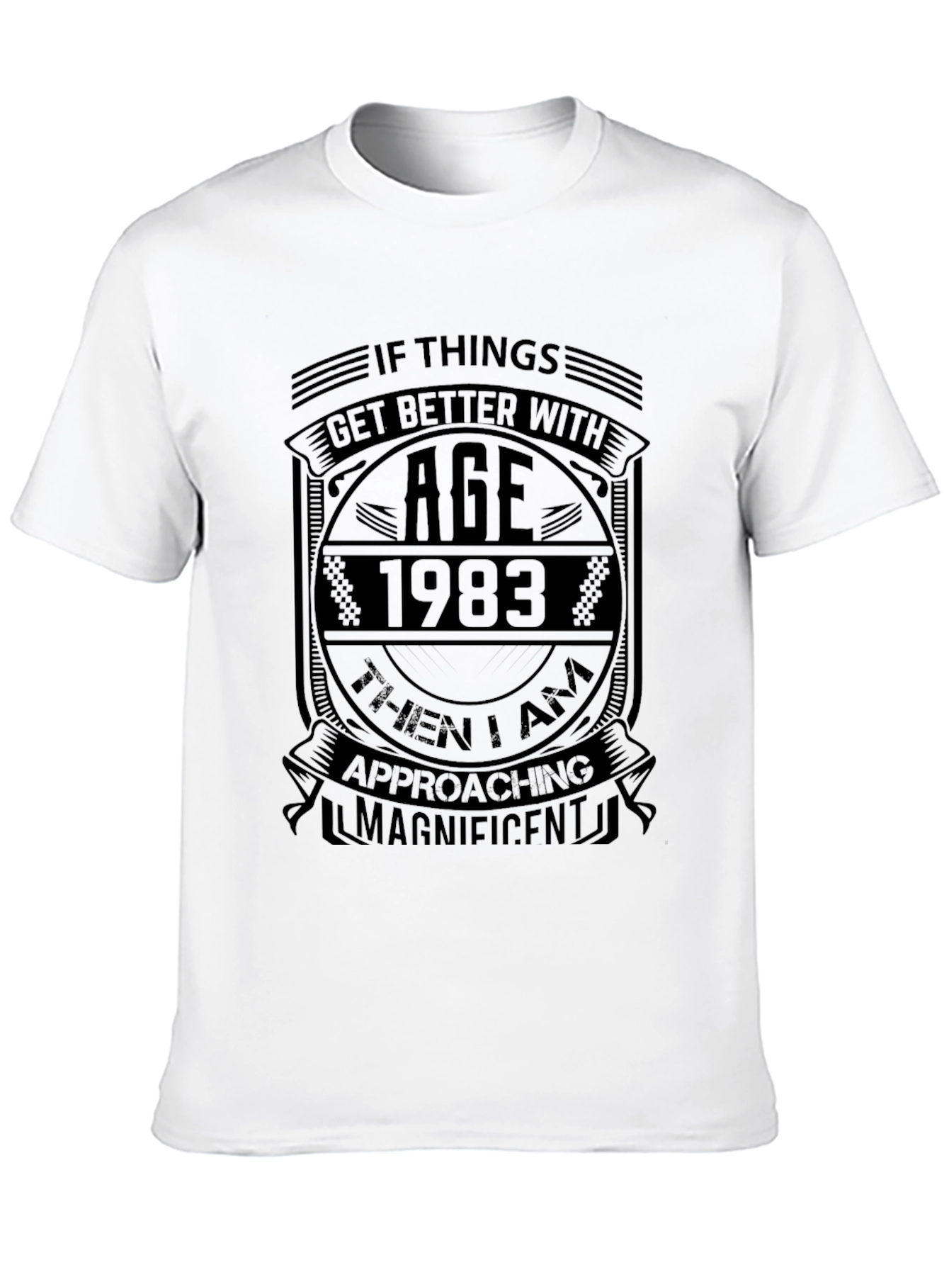 1983 Ageing Magnificent Birthday T-Shirt