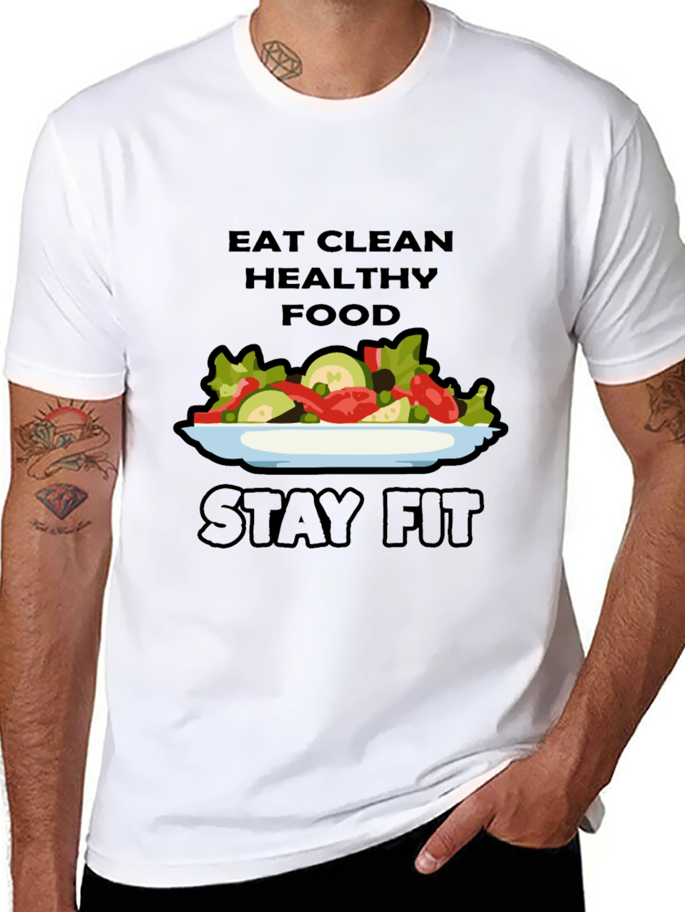 Eat Clean Stay Fit T-Shirt