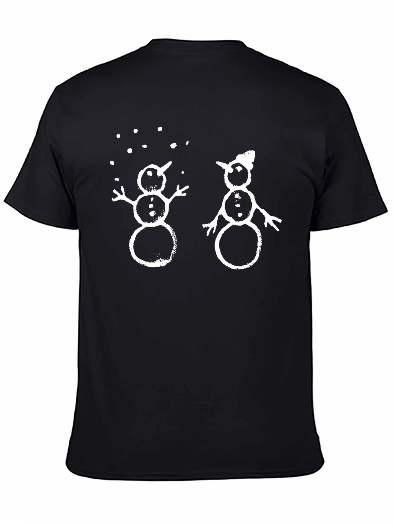 Snowman Graphic Tee - Winter Fun