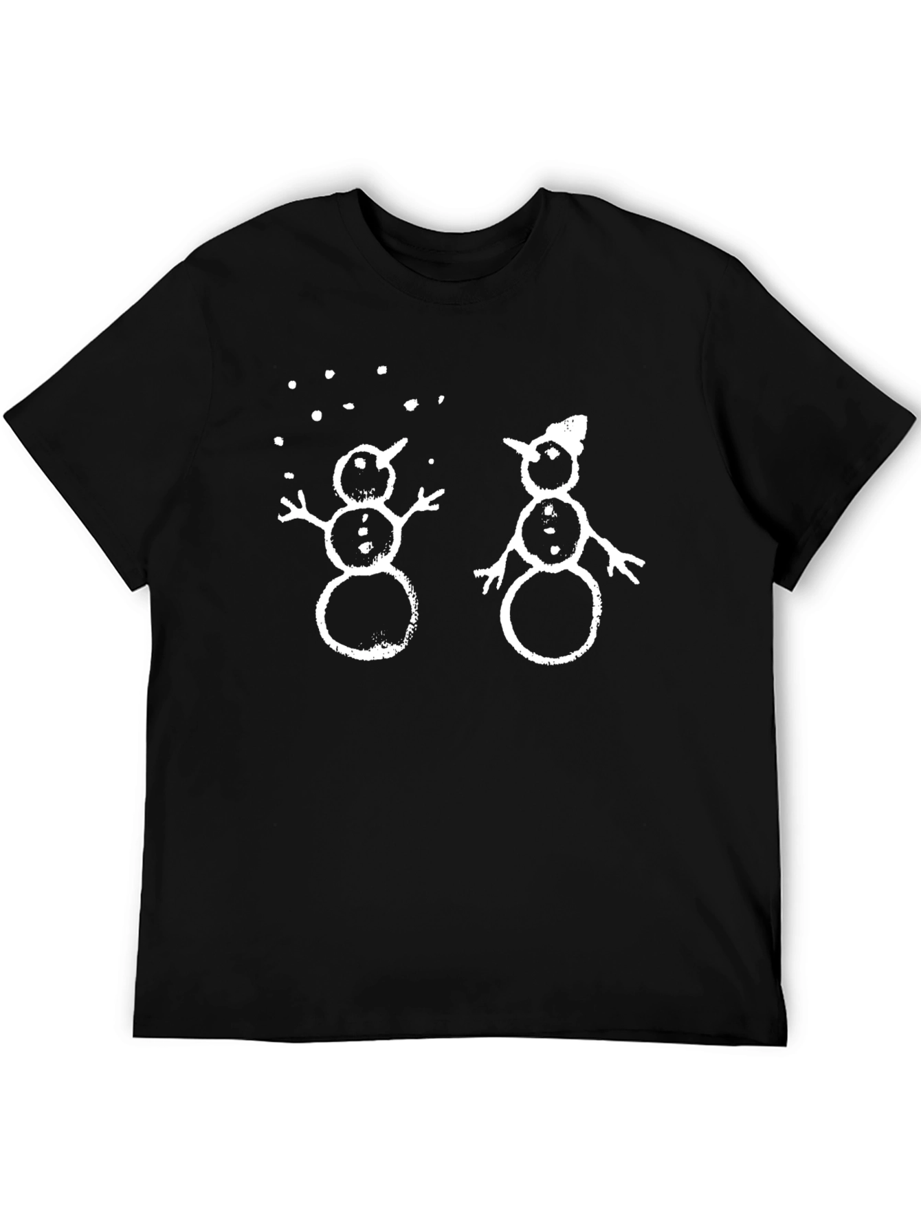 Snowman Graphic Tee - Winter Fun