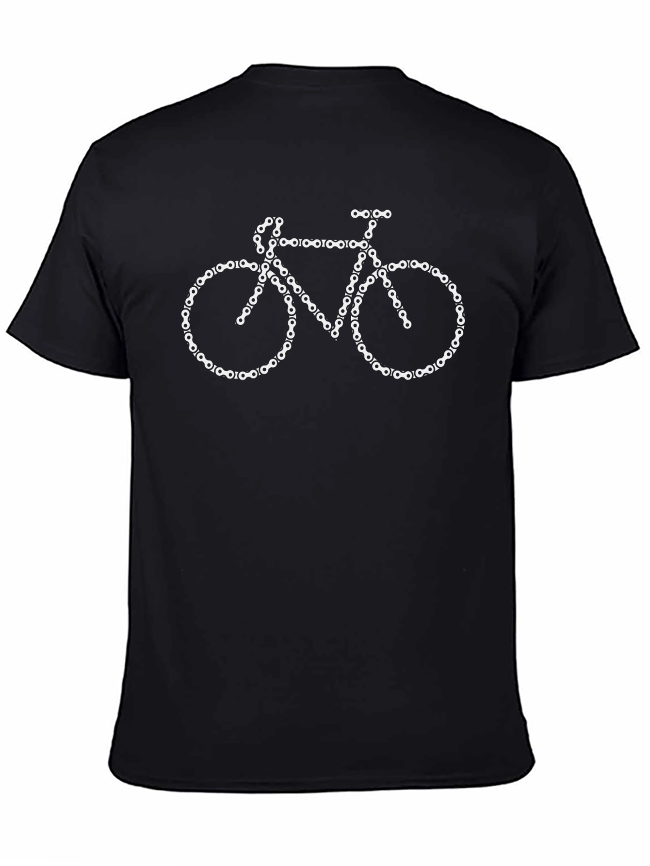 Chain Bike Graphic Tee - Black