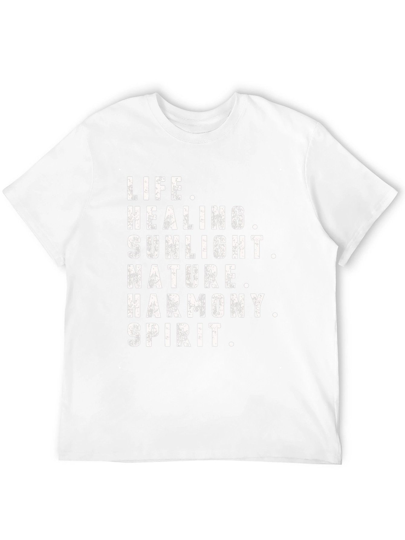 Life Healing Spirit Graphic Tee - Black