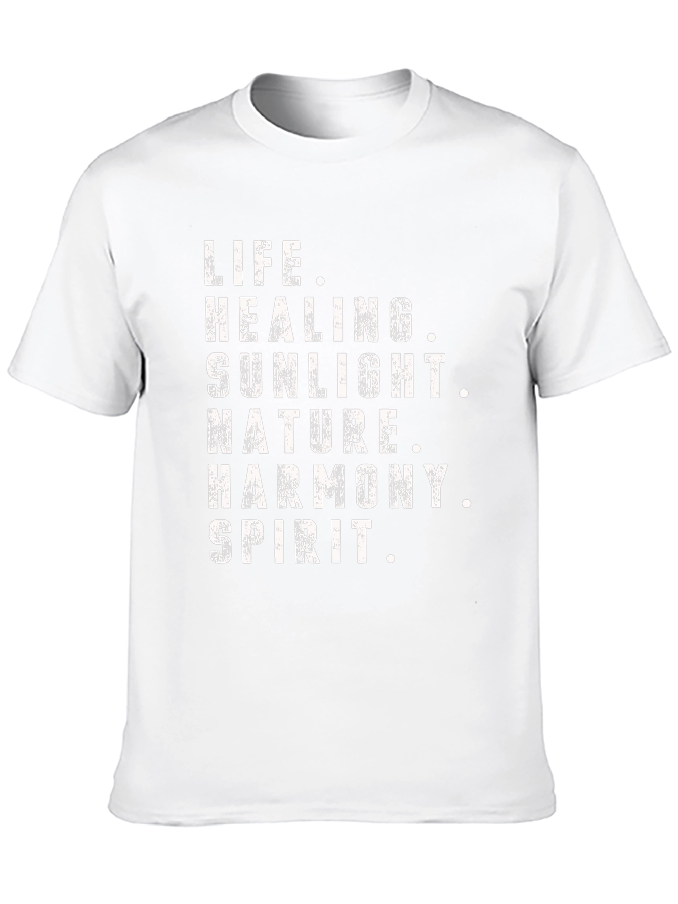 Life Healing Spirit Graphic Tee - Black