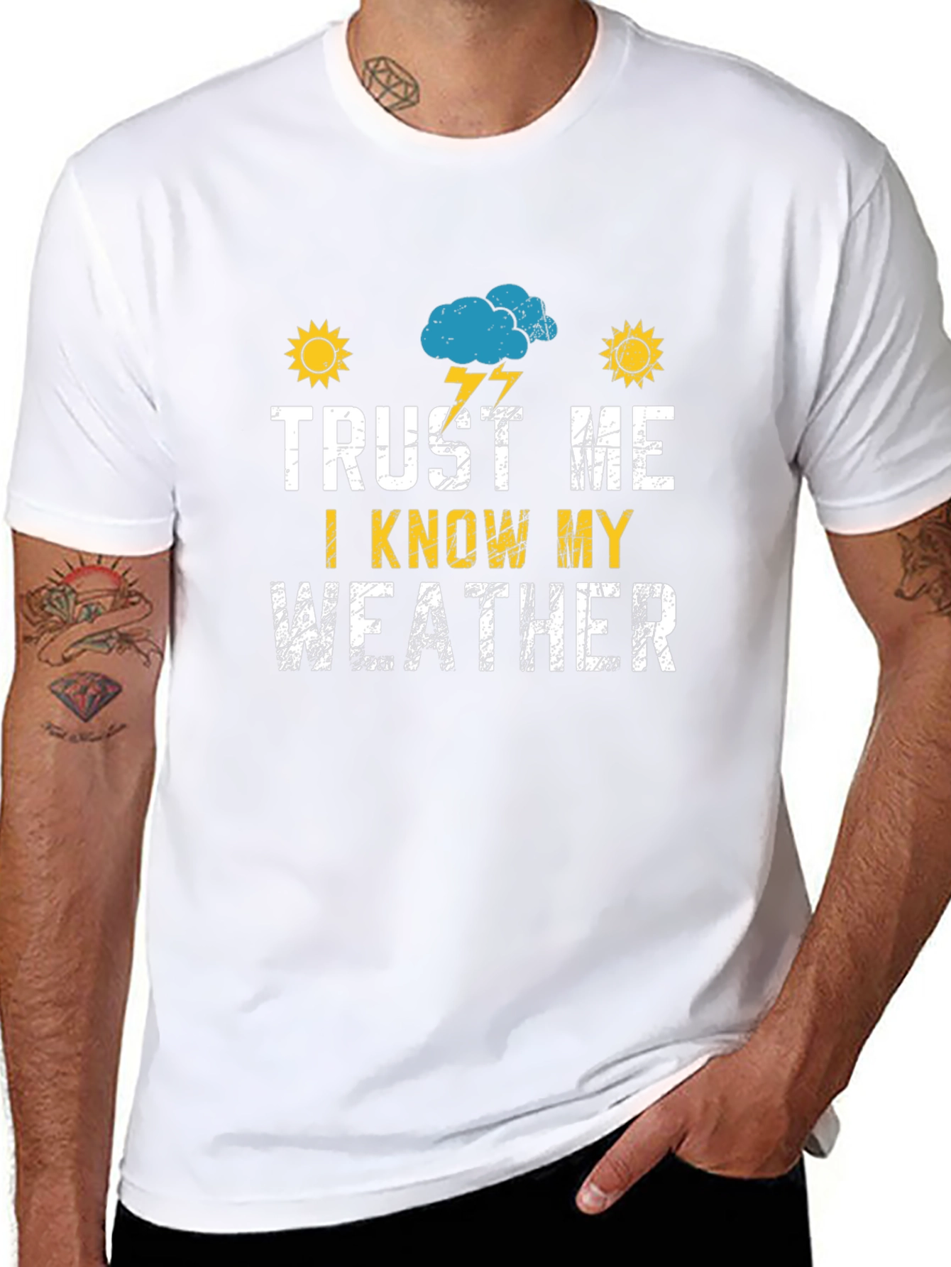 Trust Me I Know My Weather Graphic T-Shirt