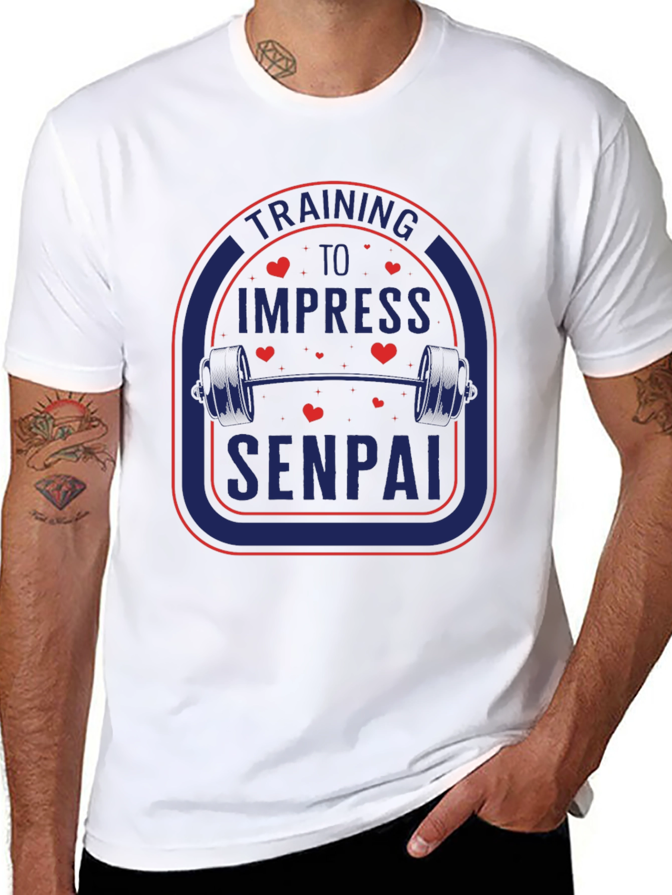 Training to Impress Senpai T-Shirt