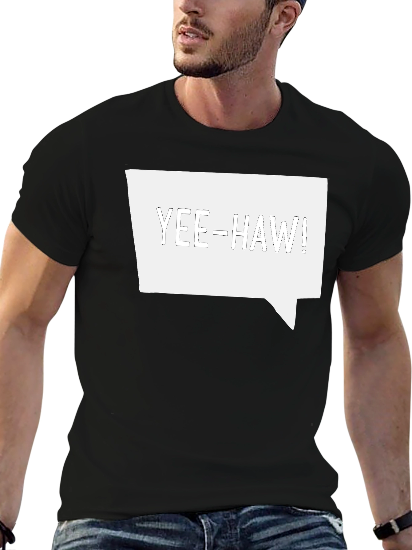 Yee-Haw Graphic Tee - Western Fun