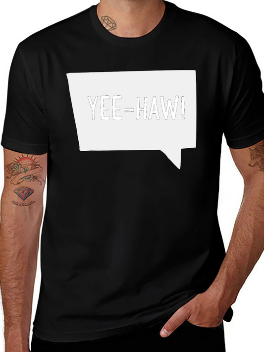 Yee-Haw Graphic Tee - Western Fun