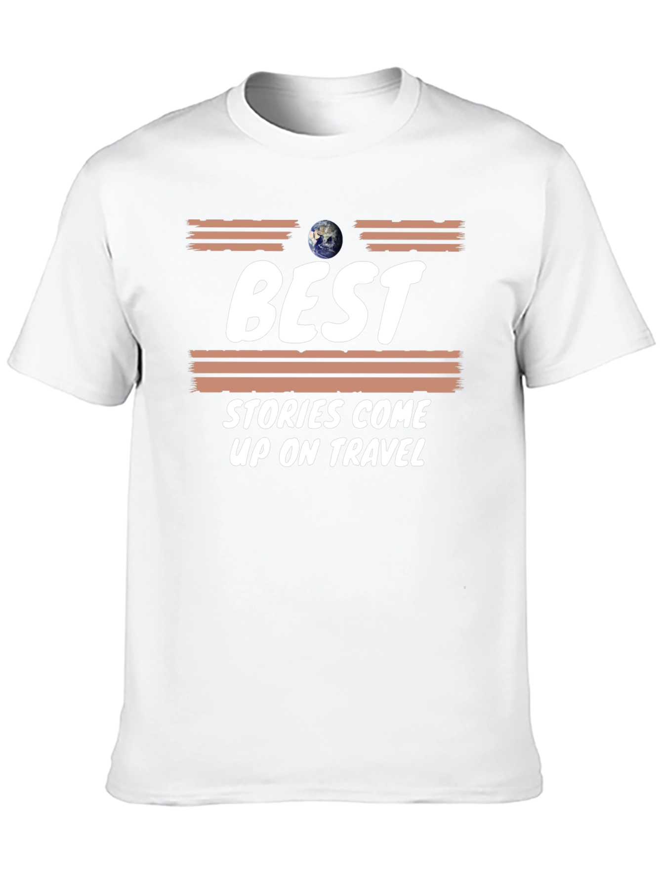 Travel Stories Graphic Tee - Soft Cotton Blend