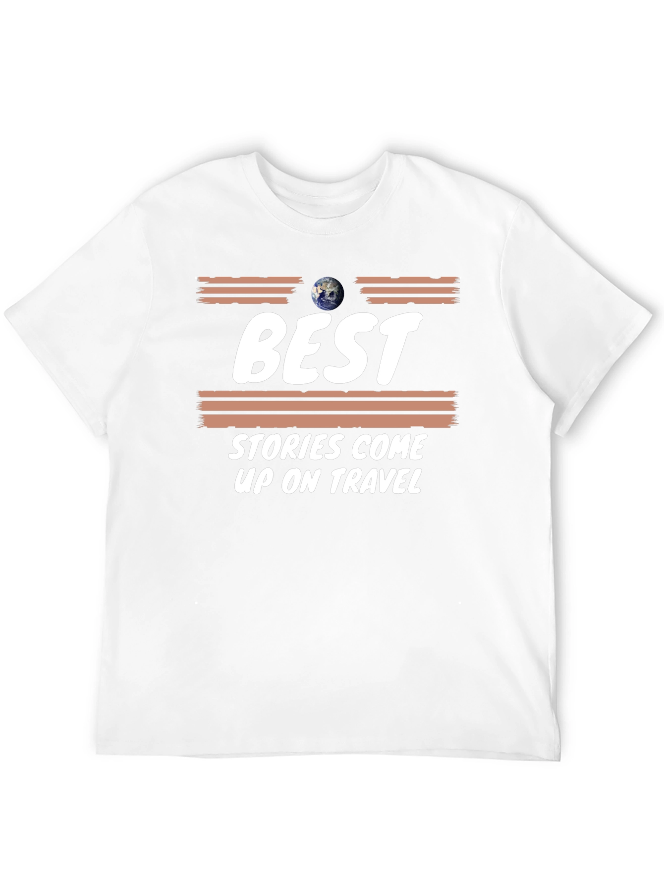 Travel Stories Graphic Tee - Soft Cotton Blend