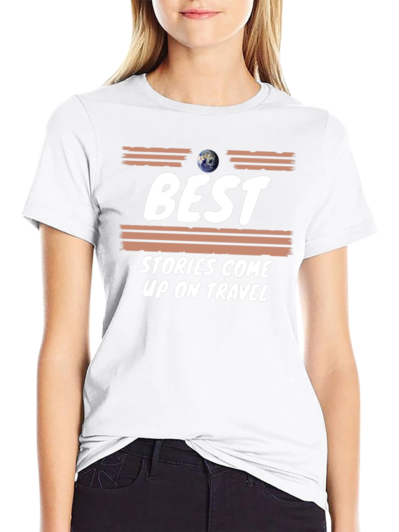 Travel Stories Graphic Tee - Soft Cotton Blend