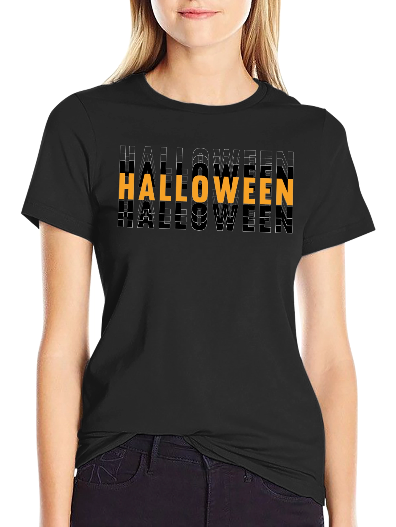 Halloween Graphic Tee - Spooky Season Shirt