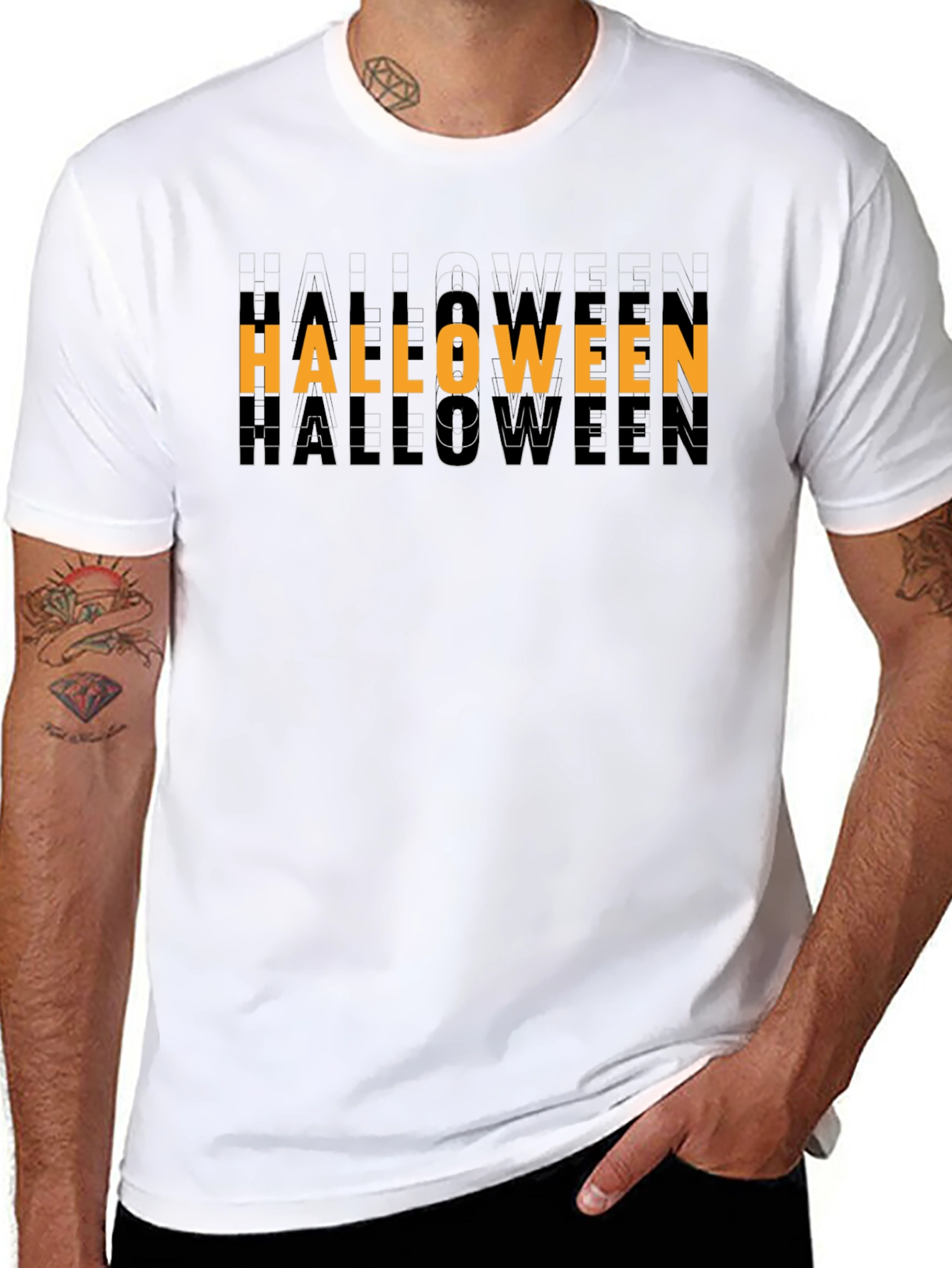 Halloween Graphic Tee - Spooky Season Shirt