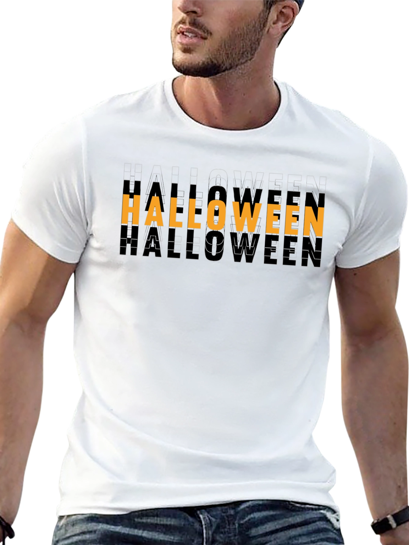 Halloween Graphic Tee - Spooky Season Shirt