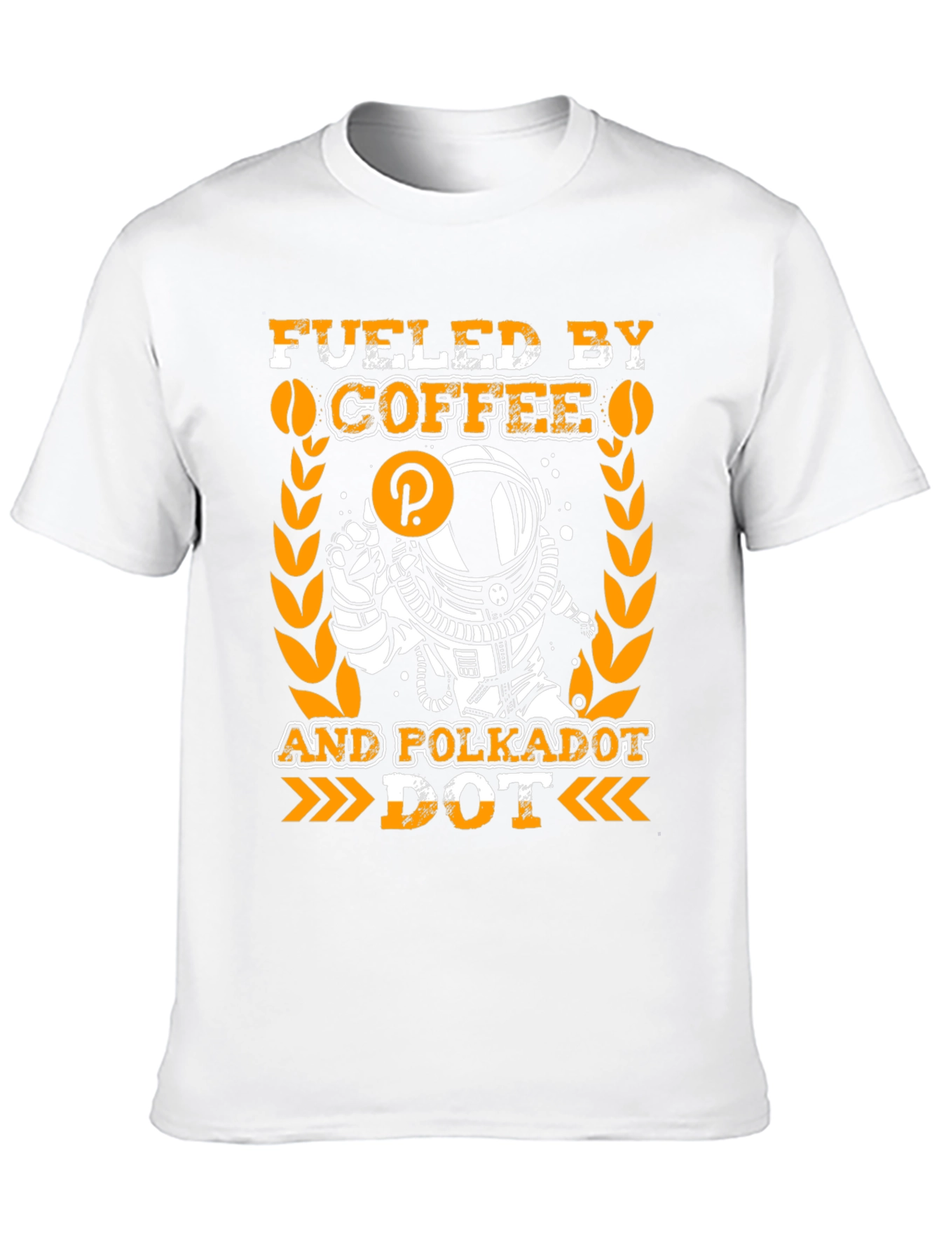Fueled by Coffee and Polkadot T-Shirt