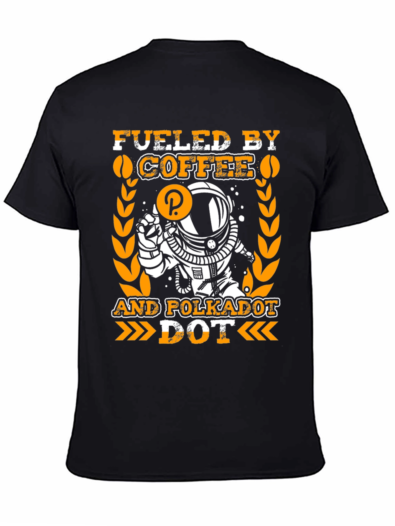 Fueled by Coffee and Polkadot T-Shirt