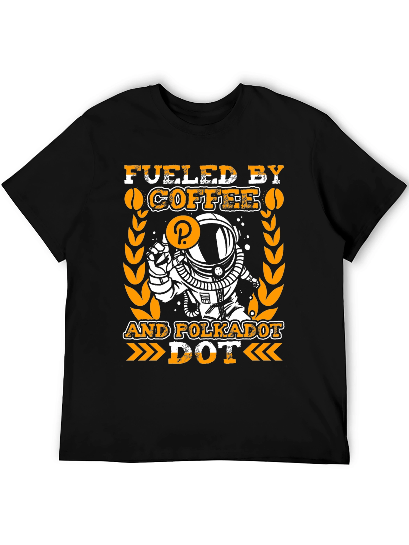 Fueled by Coffee and Polkadot T-Shirt
