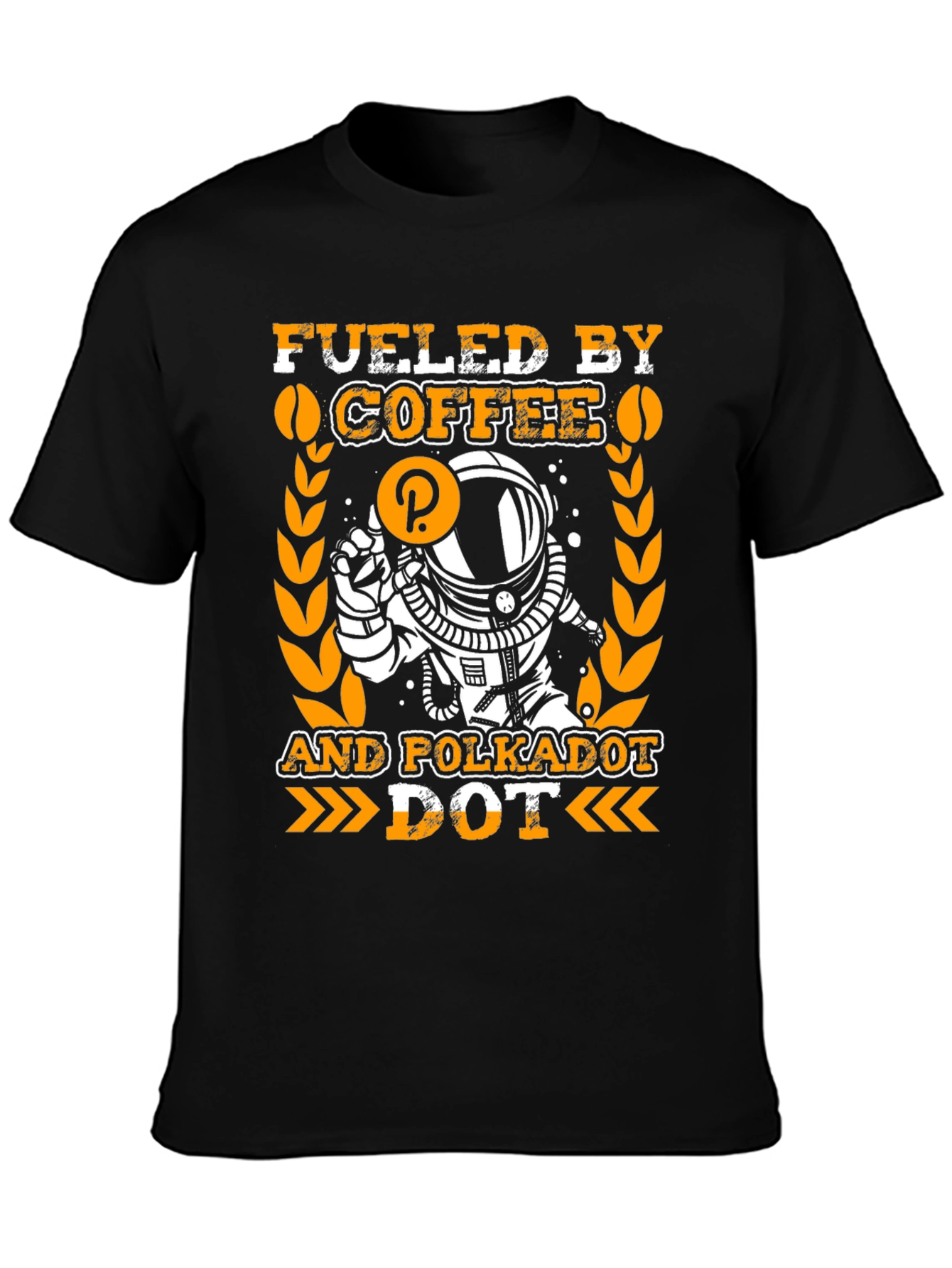 Fueled by Coffee and Polkadot T-Shirt