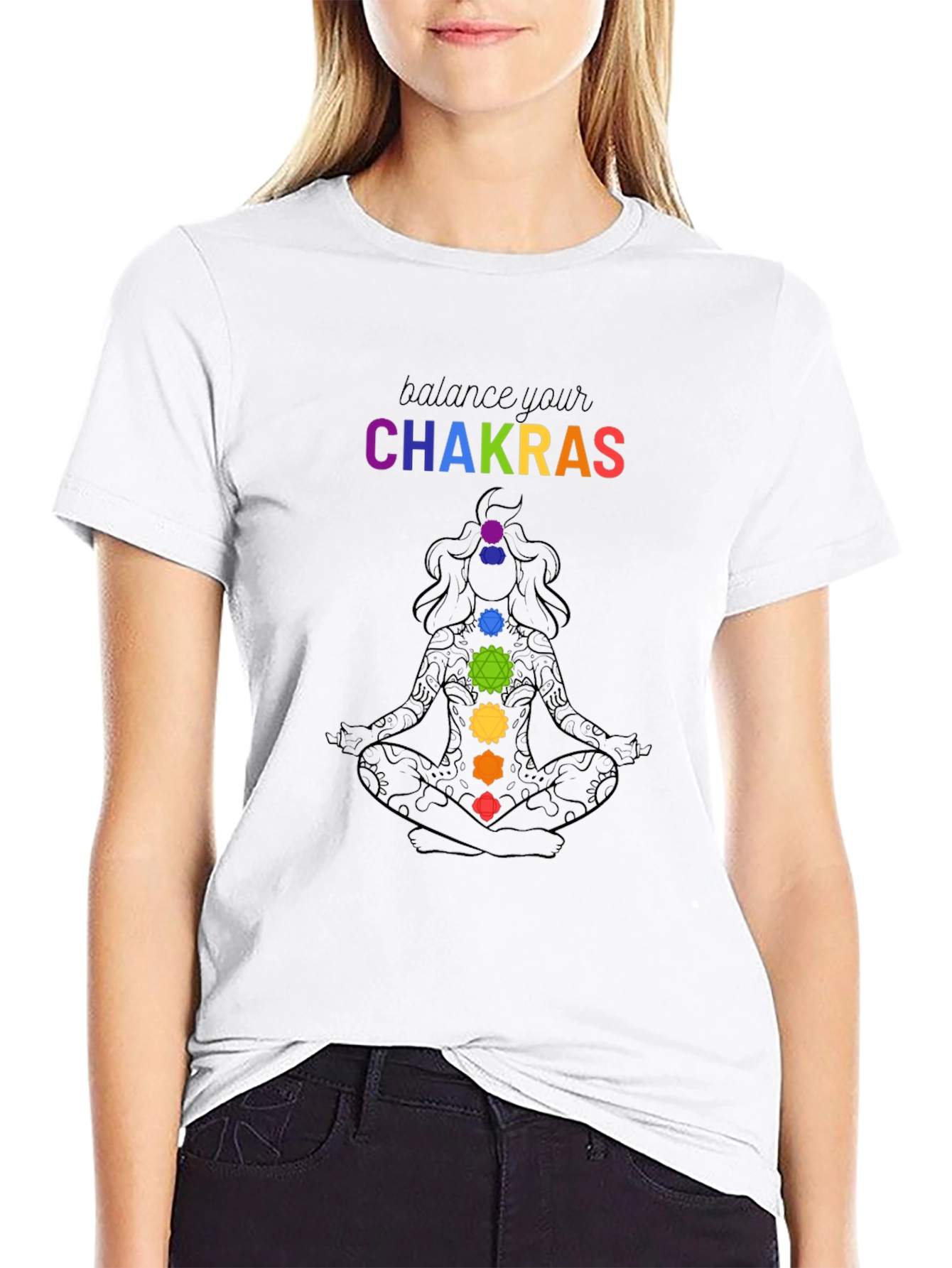 Chakra Balance T-Shirt: Meditate in Style