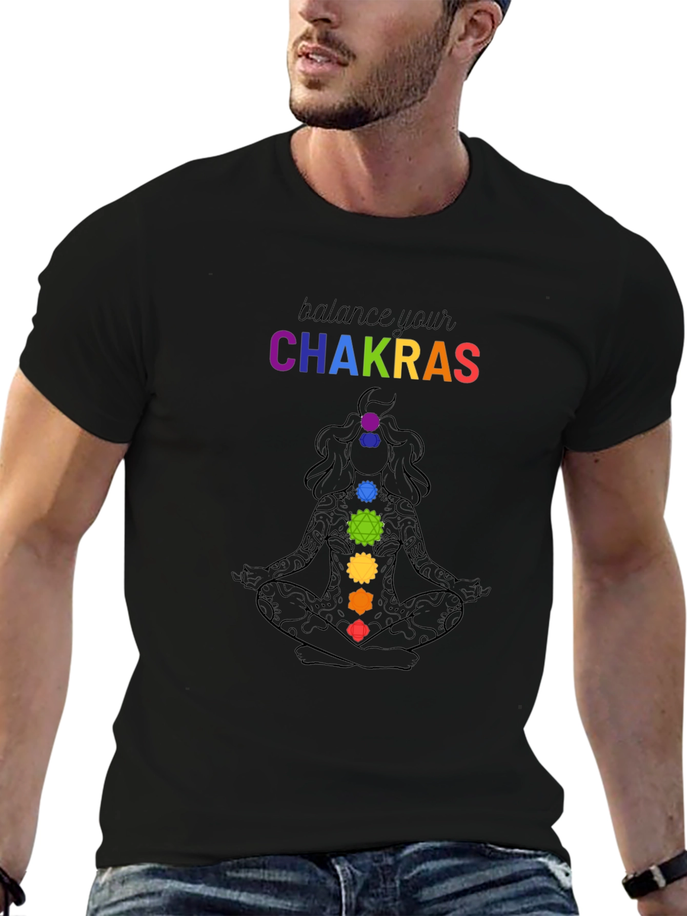 Chakra Balance T-Shirt: Meditate in Style