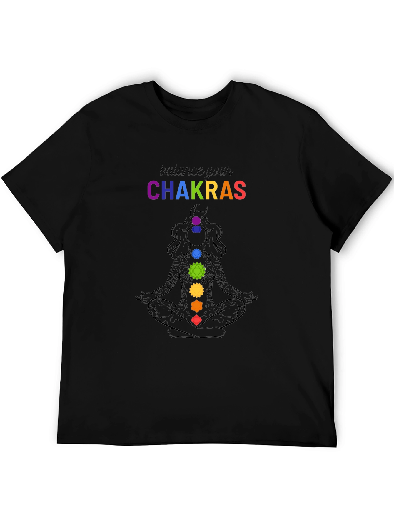 Chakra Balance T-Shirt: Meditate in Style