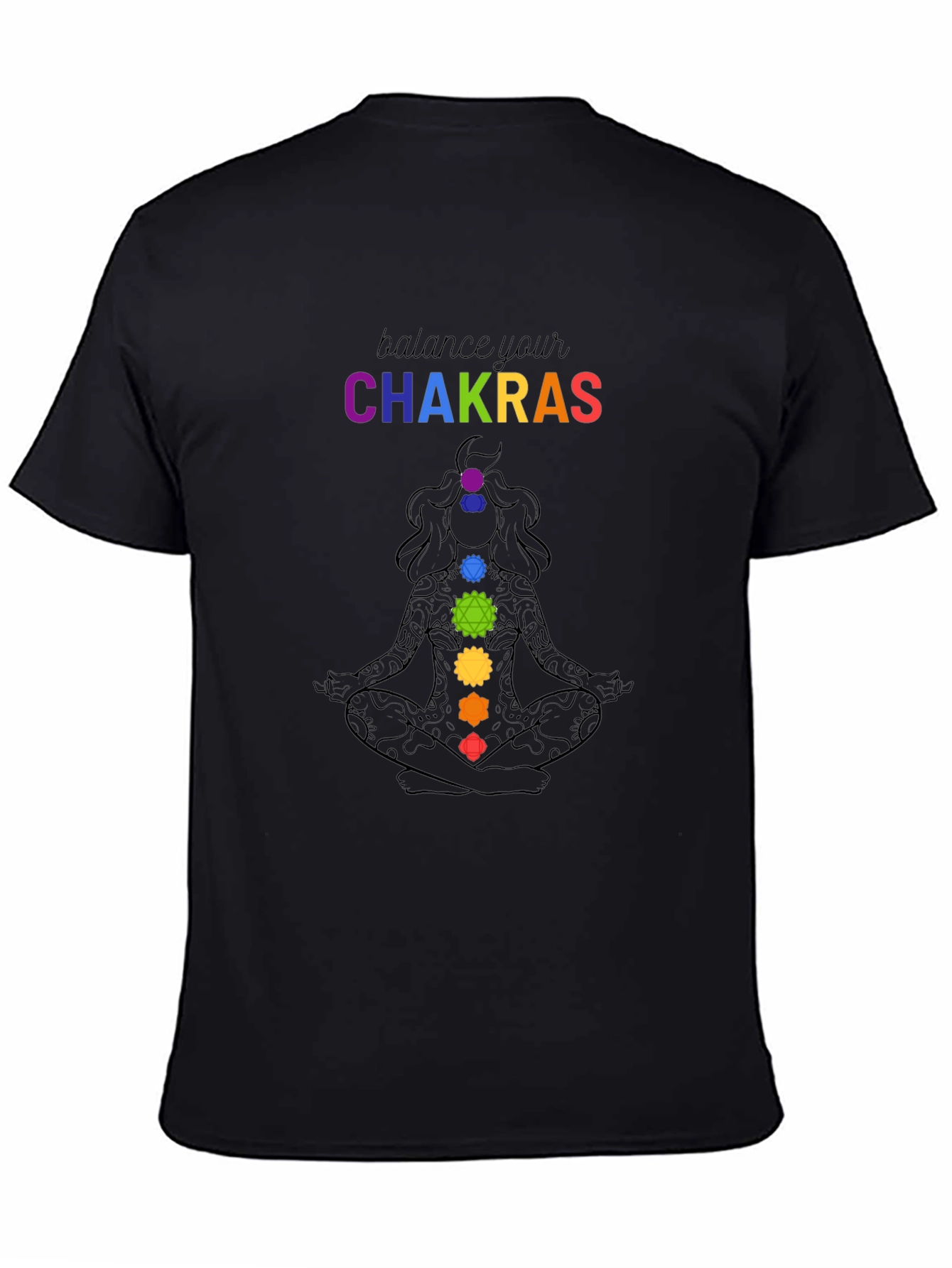 Chakra Balance T-Shirt: Meditate in Style