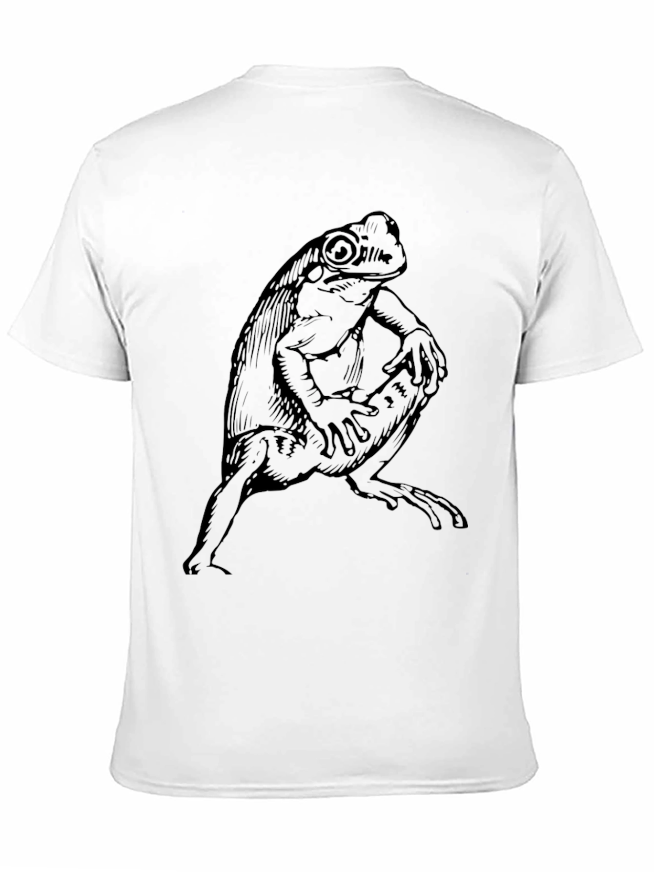 Frog Graphic Tee - Mens Black T-Shirt