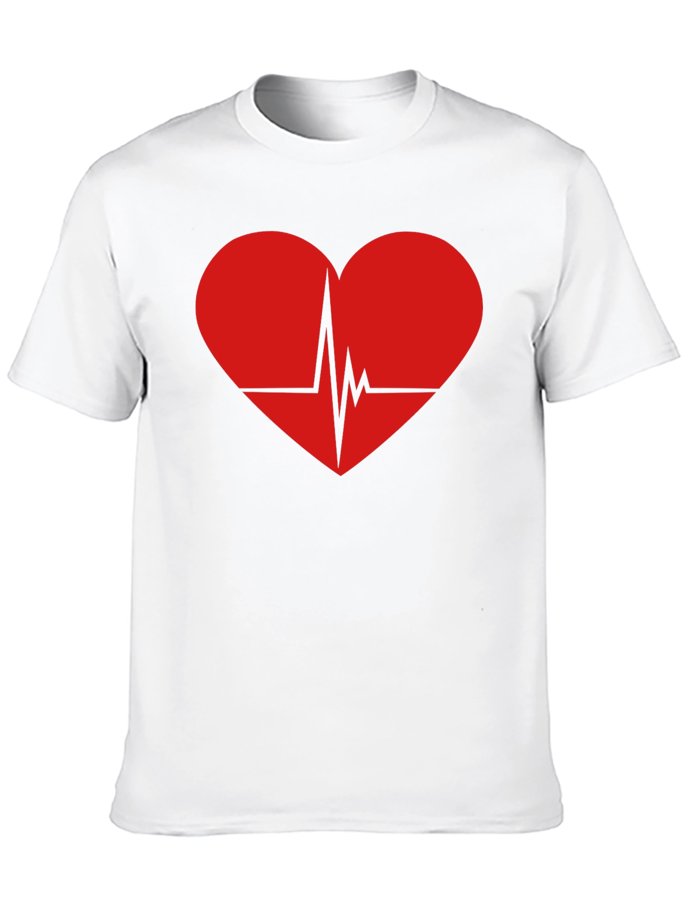 Heartbeat Graphic Tee - Black