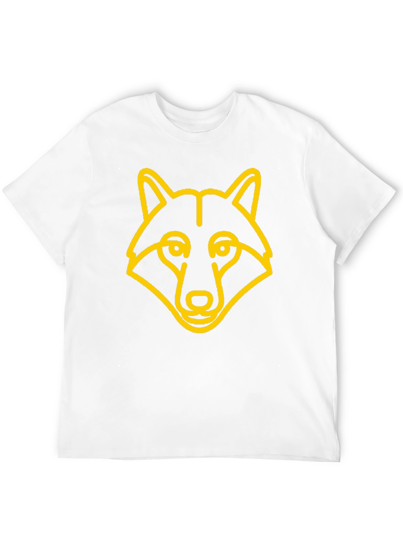 Wolf Graphic Tee - Modern Minimalist Design