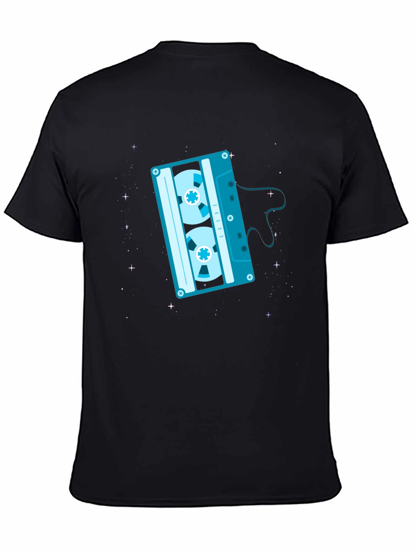 Retro Cassette Tape Graphic T-Shirt