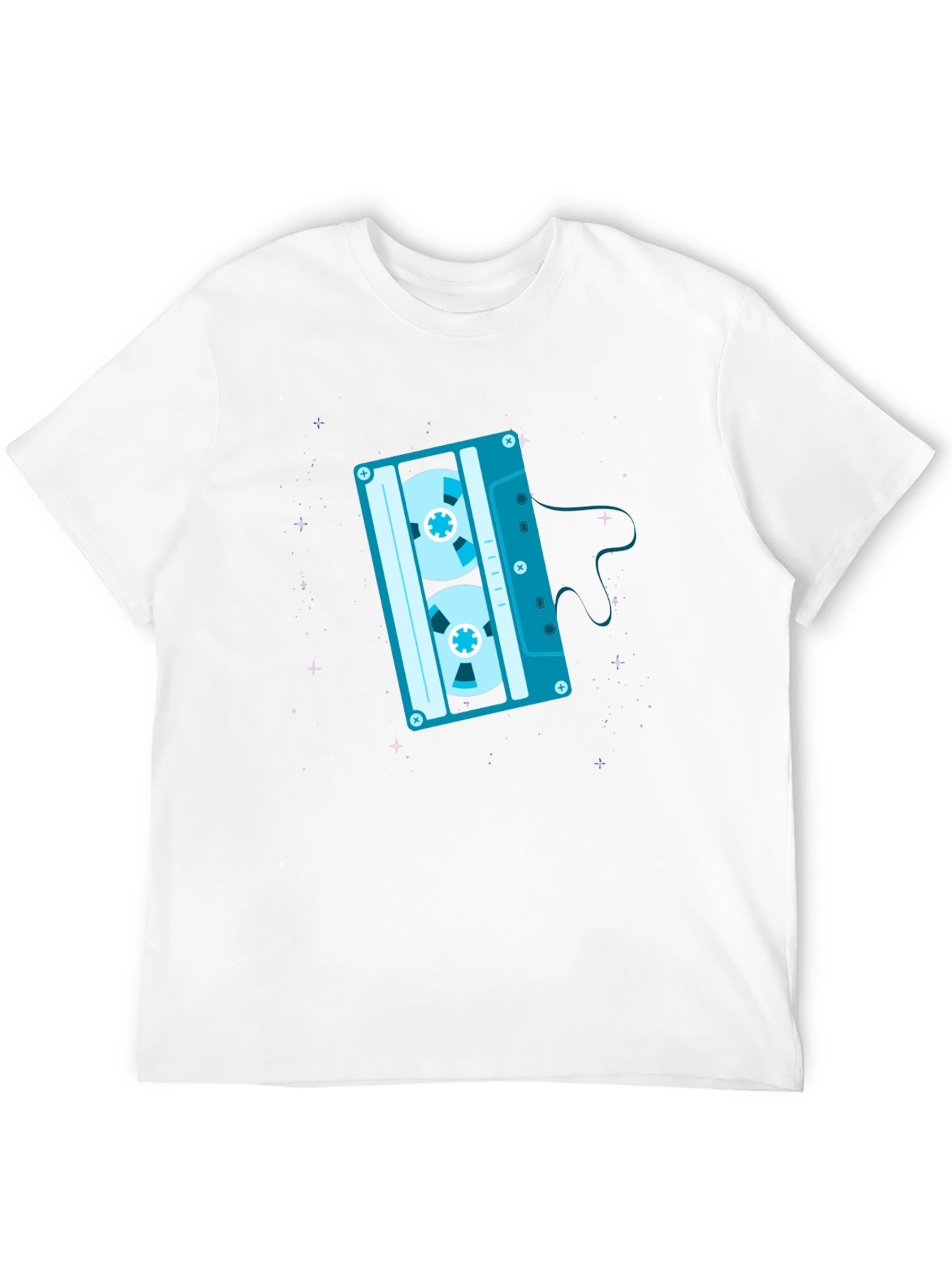 Retro Cassette Tape Graphic T-Shirt