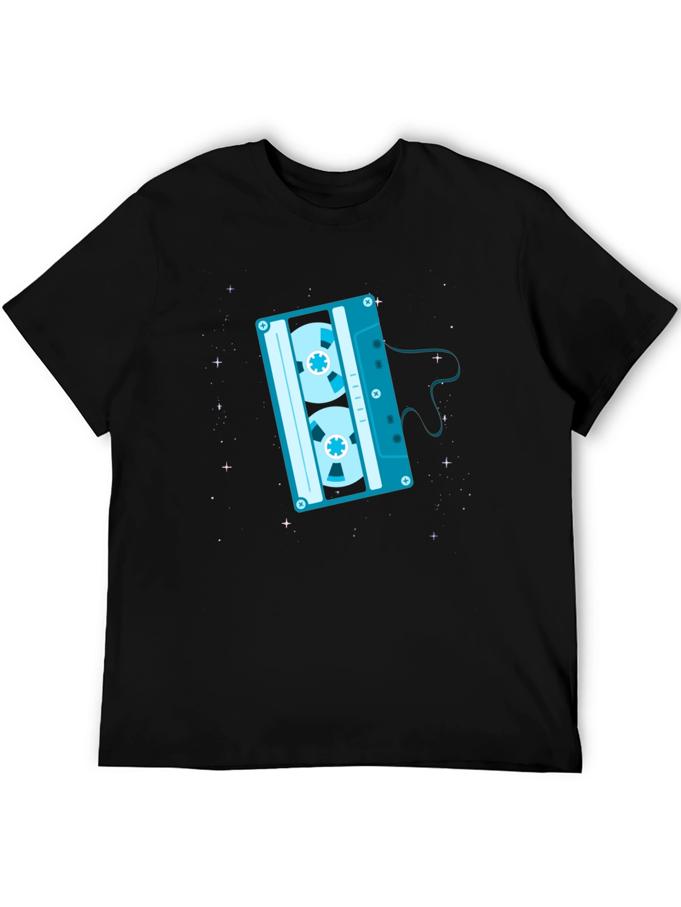 Retro Cassette Tape Graphic T-Shirt