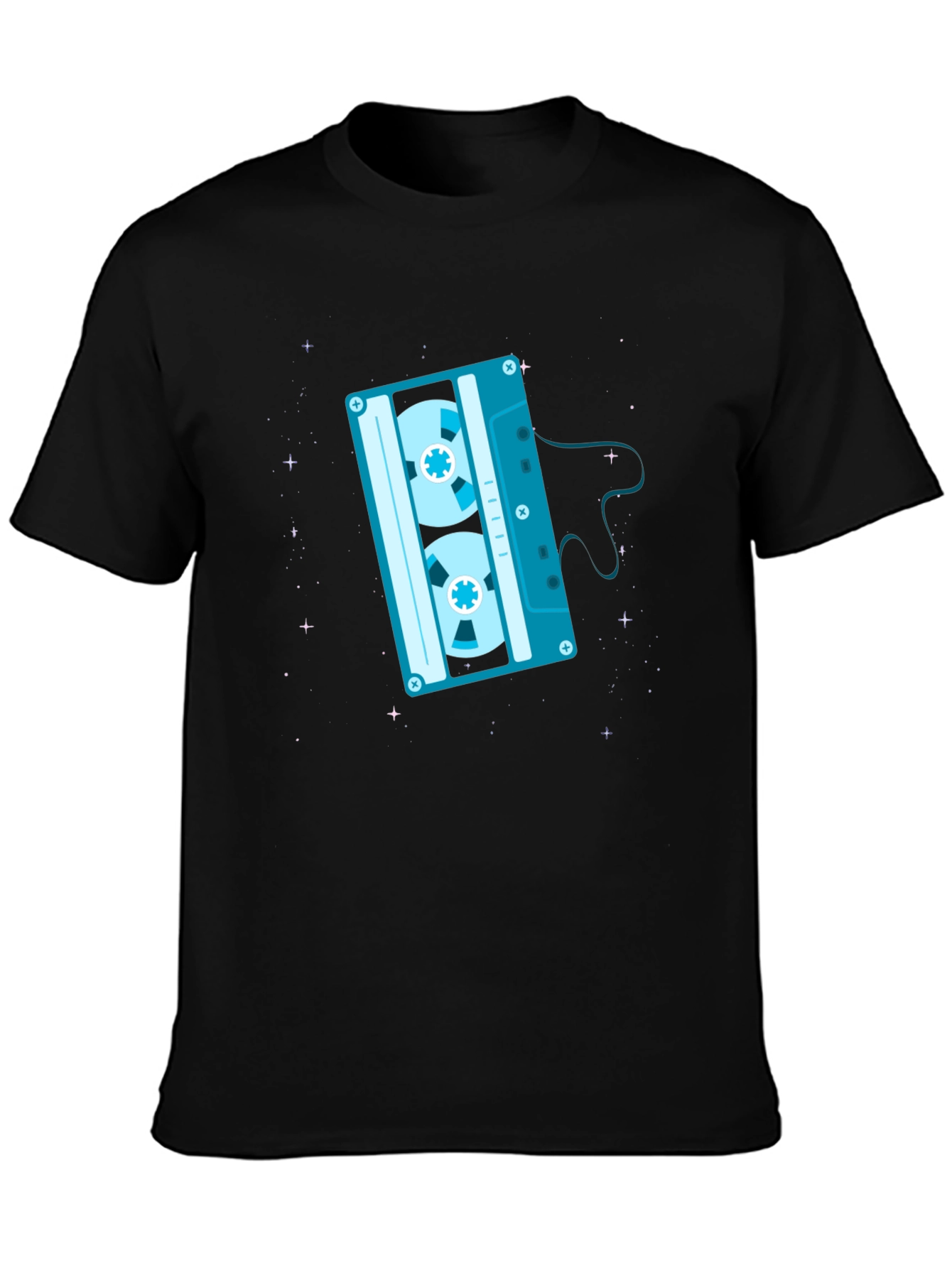 Retro Cassette Tape Graphic T-Shirt