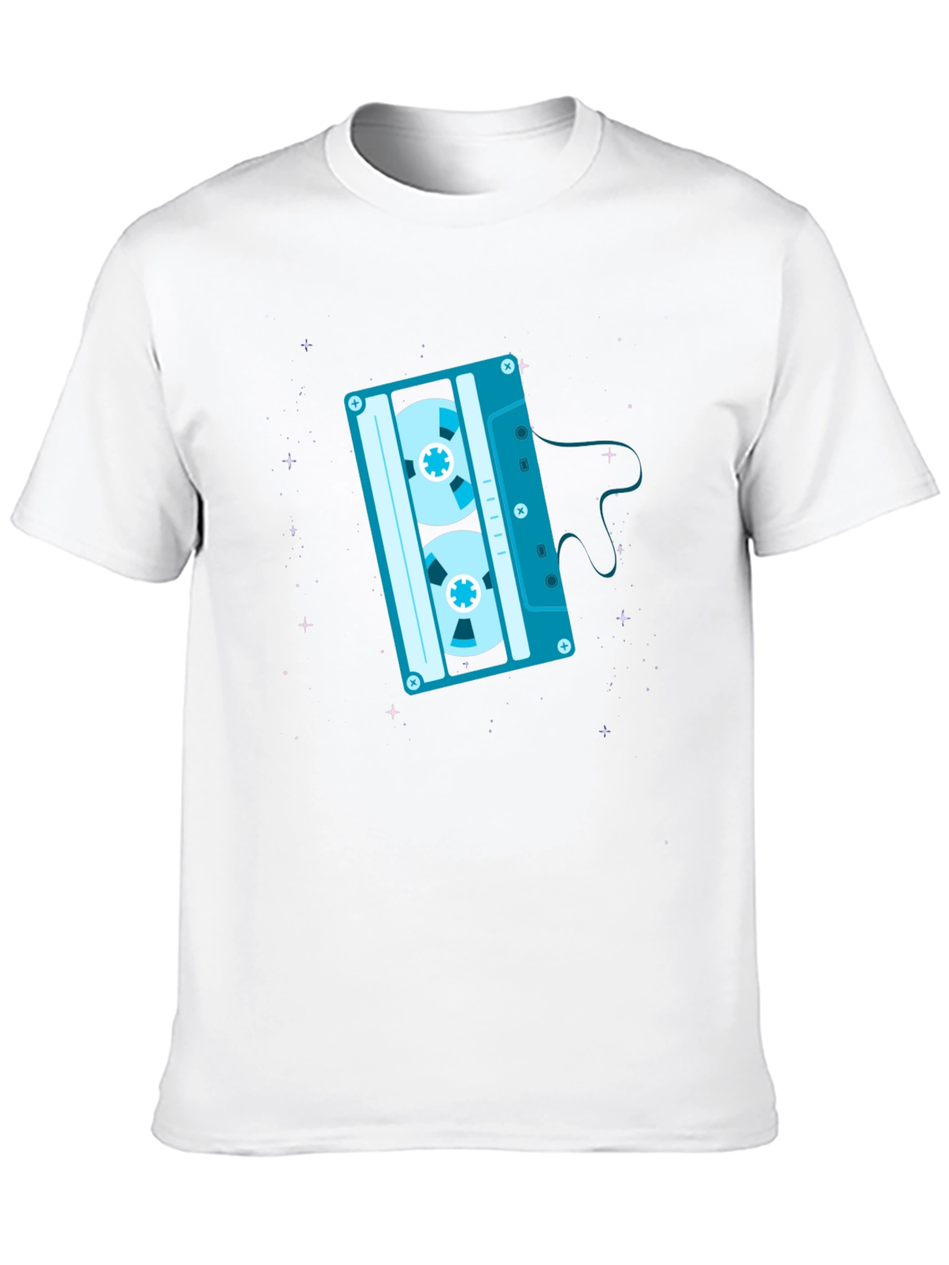 Retro Cassette Tape Graphic T-Shirt