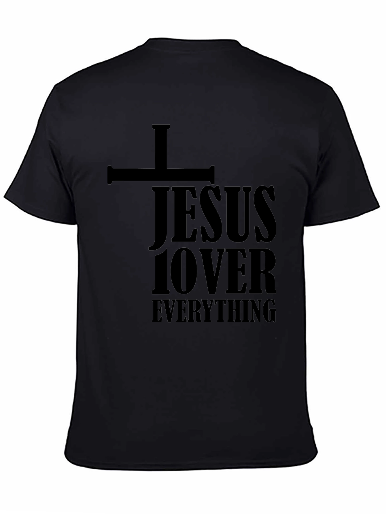 Jesus Lover Everything Graphic Tee - Black T-Shirt