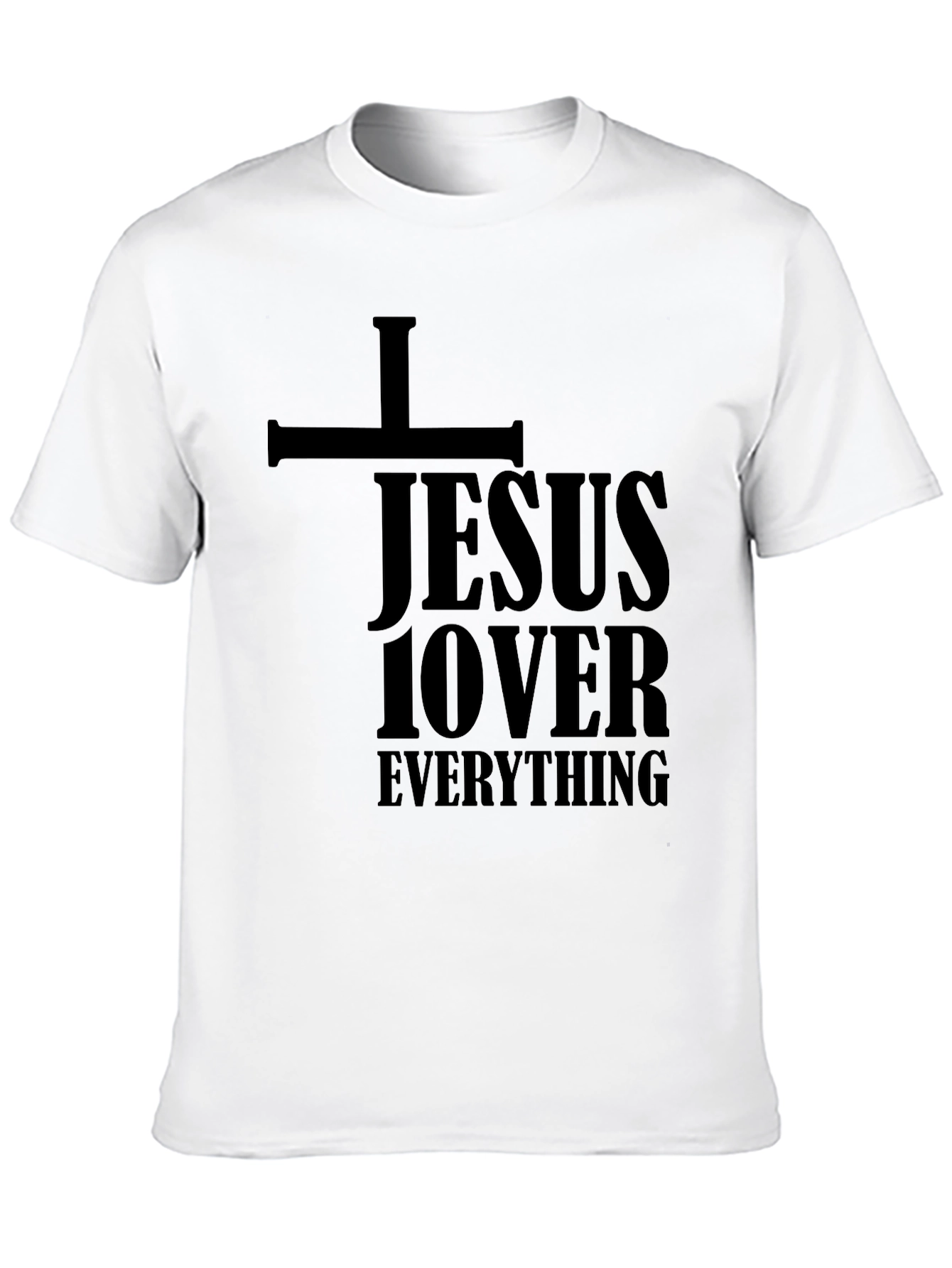 Jesus Lover Everything Graphic Tee - Black T-Shirt