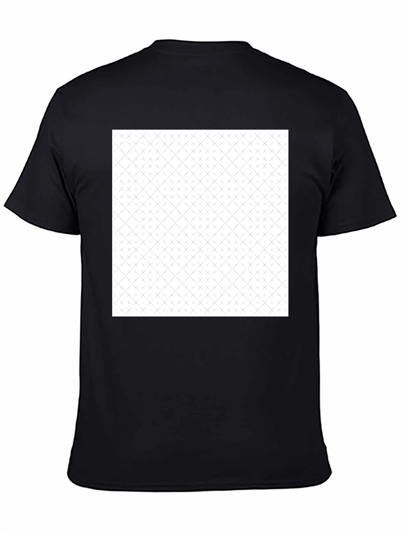 Modern Pattern Tee - Black