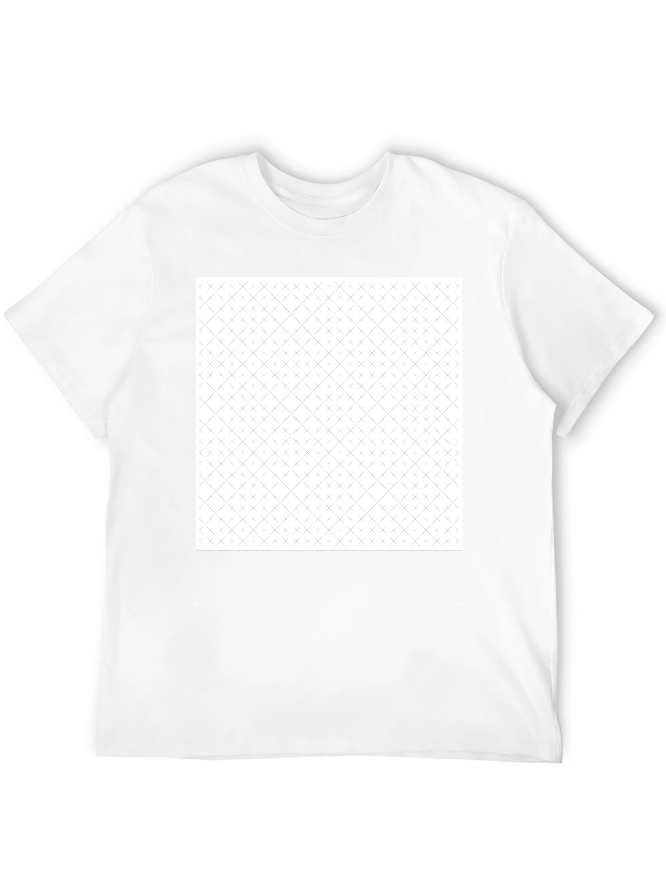 Modern Pattern Tee - Black