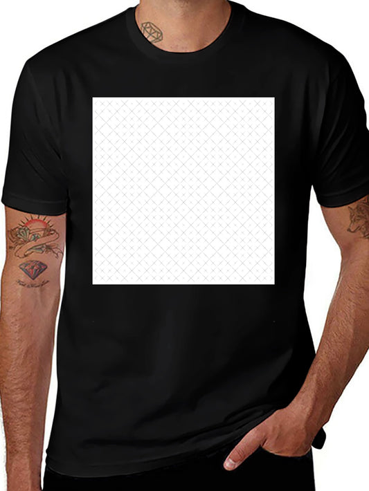 Modern Pattern Tee - Black