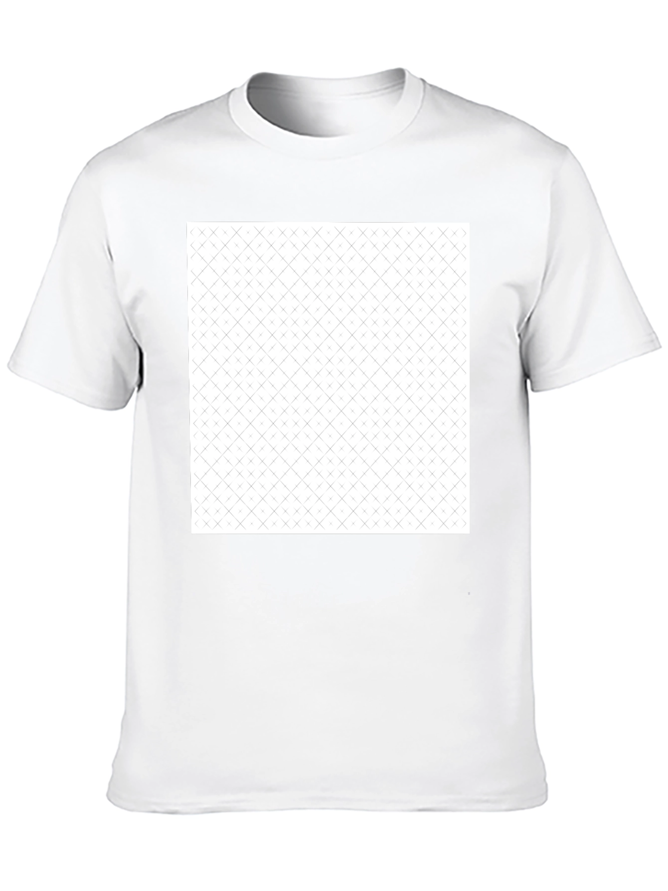 Modern Pattern Tee - Black
