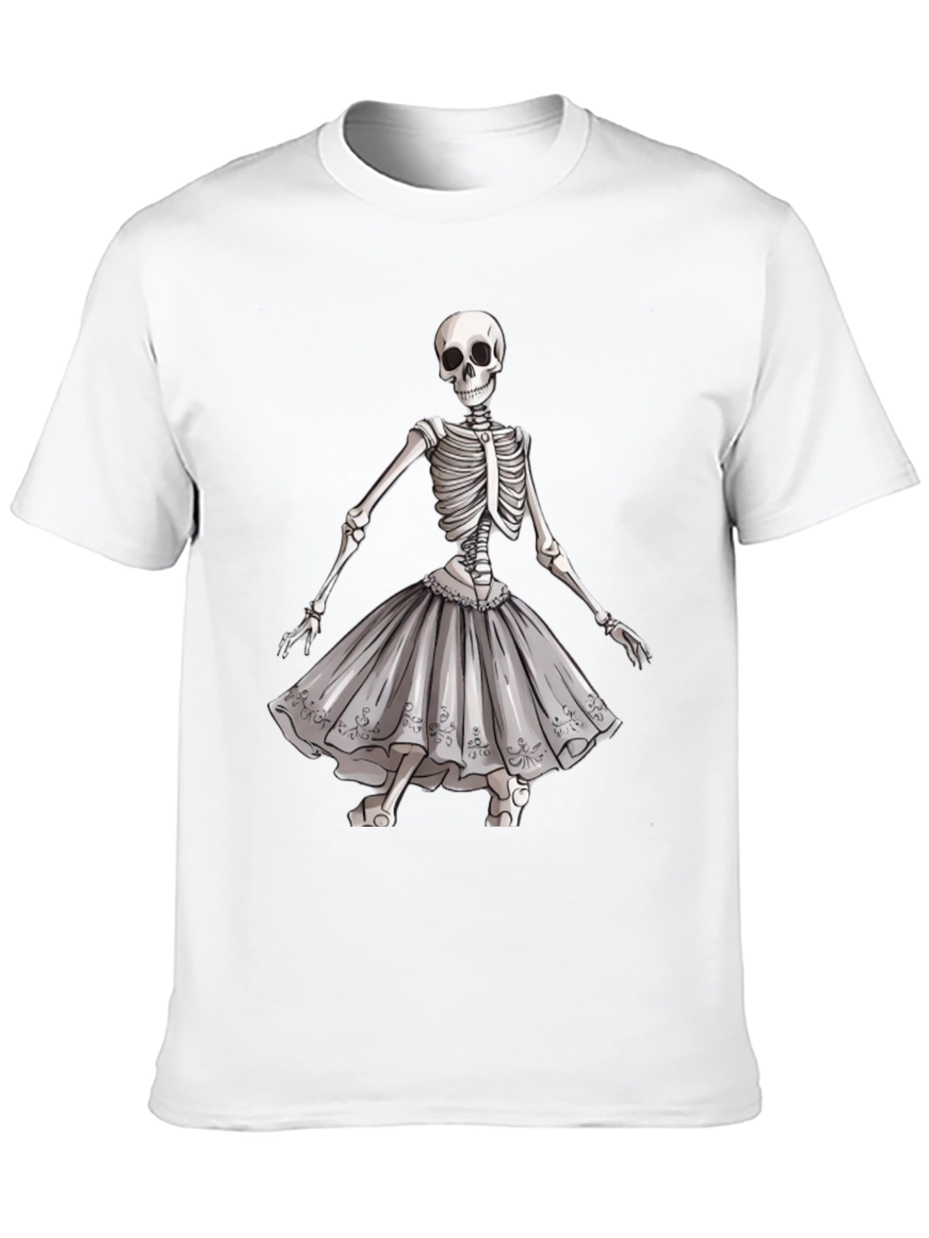 Skeleton Ballerina Graphic Tee