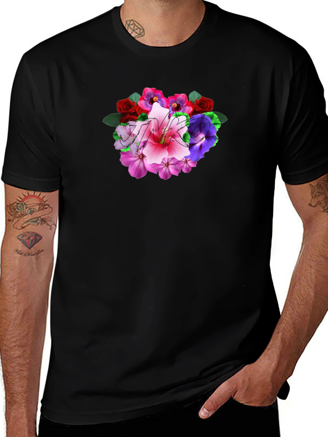 Floral T-Shirt - Stylish and Comfortable