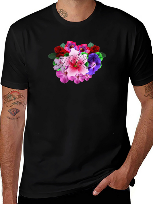 Floral T-Shirt - Stylish and Comfortable